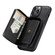 iPhone 13 Pro JEEHOOD Magnetic Zipper Horizontal Flip Leather Case with Holder & Card Slot & Wallet - Black