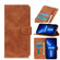 iPhone 13 Pro KHAZNEH Retro Texture PU + TPU Horizontal Flip Leather Case with Holder & Card Slots & Wallet - Brown