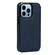 iPhone 13 Pro Knight Magnetic Suction Leather Phone Case - Blue