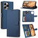 iPhone 13 Pro LC.IMEEKE L2 Series Detachable Magsafe PU Phone Case with Lanyard - Blue