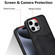 iPhone 13 Pro Litchi Leather Skin Card Slots Phone Case - Black