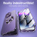 iPhone 13 Pro Magnetic HD Tempered Glass Phone Case - Silver