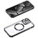 iPhone 13 Pro MagSafe CD Texture Metal Lens Frame Full Coverage Phone Case - Black