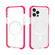 iPhone 13 Pro Magsafe Magnetic Acrylic Shockproof Phone Case - Pink
