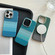 iPhone 13 Pro Metal Lens Protection Frame MagSafe PC Phone Case - Sunset Orange