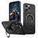 iPhone 13 Pro PC Hybrid TPU Armor MagSafe Ring Holder Phone Case - Black