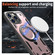 iPhone 13 Pro PC Hybrid TPU Armor MagSafe Ring Holder Phone Case - Rose Gold