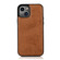 iPhone 13 Pro Retro 2 in 1 Detachable Horizontal Flip Leather Case with Card Slots & Wallet - Brown