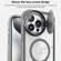 iPhone 13 Pro Round Camshield MagSafe TPU Hybrid PC Phone Case - Grey