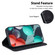 iPhone 13 Pro Seven-shaped Embossed Leather Phone Case - Black