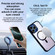 iPhone 13 Pro Shockproof MagSafe Magnetic TPU Hybrid Acrylic Phone Case - Titanium Gray
