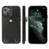 iPhone 13 Pro Shockproof PU Leather + TPU Protective Case with Card Slot & Lanyard - Black