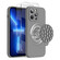 iPhone 13 Pro Silicone Suction Cup MagSafe Phone Case with Screen Film - Grey