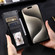 iPhone 13 Pro Simple 6-Card Wallet Leather Phone Case - Black
