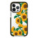 iPhone 13 Pro Simple Illustration Pattern Full Coverage Phone Case - Sunflowers B