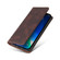 iPhone 13 Pro Simple Suction Closure Horizontal Flip Leather Case with Holder & Card Slot & Wallet - Brown