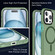 iPhone 13 Pro Skin Feel Airbag Shockproof MagSafe Phone Case - Green