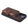 iPhone 13 Pro Skin Feel Dream Anti-theft Brush Shockproof Portable Skin Card Bag Phone Case - Coffee