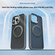 iPhone 13 Pro Skin Feel Frosted MagSafe Magnetic Holder Phone Case - Dark Blue