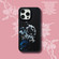 iPhone 13 Pro Skin Feel Matte TPU+PC Shockproof Phone Case - Peony