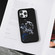 iPhone 13 Pro Skin Feel Matte TPU+PC Shockproof Phone Case - Peony