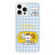 iPhone 13 Pro Skin Feeling Jelly TPU Hybrid PC Phone Case - Dog Family White