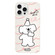 iPhone 13 Pro Skin Feeling Jelly TPU Hybrid PC Phone Case - Like Koala White