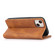 iPhone 13 Pro Strong Magnetic Crazy Horse Texture Horizontal Flip Leather Case with Holder & Card Slots & Wallet - Brown