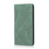 iPhone 13 Pro Strong Magnetic Crazy Horse Texture Horizontal Flip Leather Case with Holder & Card Slots & Wallet - Green