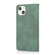 iPhone 13 Pro Strong Magnetic Crazy Horse Texture Horizontal Flip Leather Case with Holder & Card Slots & Wallet - Green