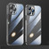 iPhone 13 Pro SULADA Crytal Steel Series Diamond Glass + TPU Phone Case - Black