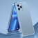 iPhone 13 Pro SULADA Luxury 3D Carbon Fiber Textured Metal + TPU Frame Phone Case - Sierra Blue