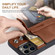 iPhone 13 Pro Suteni 215 Wrist Strap PU Phone Case - Brown
