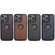 iPhone 13 Pro Suteni G1 Magsafe Leather Back Phone Case - Blue