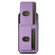 iPhone 13 Pro Suteni H03 Litchi Leather Card Bag Stand Back Phone Case - Purple