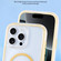 iPhone 13 Pro Vacuum Airbag Y2 Series Transparent MagSafe Magnetic Phone Case - Orange