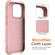 iPhone 13 Pro Wave Texture MagSafe Magnetic Liquid Silicone Phone Case - Pink