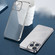 iPhone 13 Pro Wing Plating Series Semi-transparent Frosted Phone Case - Silver