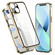 iPhone 13 360 Full Body Magnetic Frosted Magsafe Phone Case - Gold