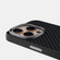 iPhone 13 ABEEL C Carbon Fiber Series 6D Micro Relief MagSafe Phone Case - Black Grey