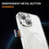 iPhone 13 Airbag Magsafe PC Hybrid TPU Phone Case - Transparent
