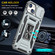 iPhone 13 Armor PC + TPU Camera Shield Phone Case - Grey