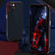 iPhone 13 Aurora Series Lens Protector + Metal Frame Protective Case - Black Red