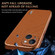 iPhone 13 AZNS Electroplated Edge Carbon Fiber Texture Phone Case - Blue