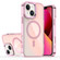 iPhone 13 Bright Shadow Magsafe Discoloration Phone Case - Pink