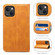 iPhone 13 Calf Texture Horizontal Flip Leather Case with Holder & Card Slots & Wallet - Khaki