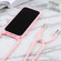 iPhone 13 Candy Colors TPU Protective Case with Lanyard - Pink