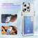 iPhone 13 Card Holder Acrylic Hybrid TPU Phone Case - Transparent