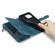 iPhone 13 CaseMe-C30 PU + TPU Multifunctional Horizontal Flip Leather Case with Holder & Card Slot & Wallet & Zipper Pocket - Blue