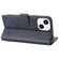 iPhone 13 Classic Wallet Flip Leather Phone Case - Blue